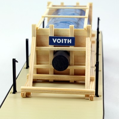 Ladegueter Bauer 01015 - Drying Cylinder for Paper Factory in Transport Frame - Scale 1:50