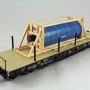 Ladegueter Bauer 01015 - Drying Cylinder for Paper Factory in Transport Frame - Scale 1:50