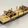 Ladegueter Bauer 01035 - 8x Steel Sheet Coils on Transport Frame - Scale 1:50