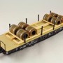 Ladegueter Bauer 01035 - 8x Steel Sheet Coils on Transport Frame - Scale 1:50
