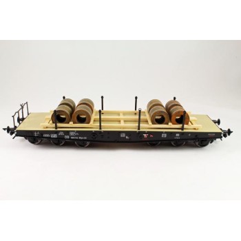 Ladegueter Bauer 01035 - 8x Steel Sheet Coils on Transport Frame - Scale 1:50