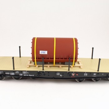 Ladegueter Bauer 01036 - Small Tank on Transport Frame - Scale 1:50