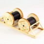 Ladegueter Bauer 01051 - 2x Cable Drums on Transport Frame - Scale 1:50