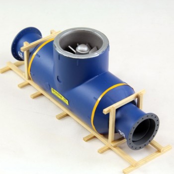 Ladegueter Bauer 01052 - Pipeline Aerator on Transport Frame - Scale 1:50