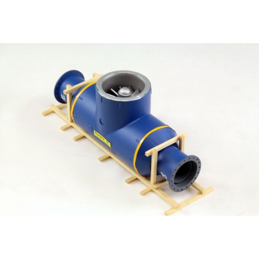 Ladegueter Bauer 01052 - Pipeline Aerator on Transport Frame - Scale 1:50