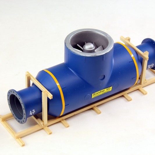 Ladegueter Bauer 01052 - Pipeline Aerator on Transport Frame - Scale 1:50