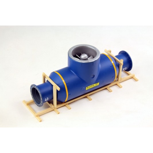 Ladegueter Bauer 01052 - Pipeline Aerator on Transport Frame - Scale 1:50