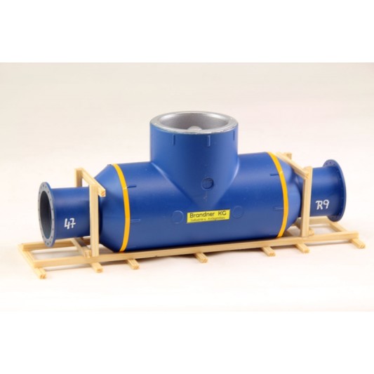 Ladegueter Bauer 01052 - Pipeline Aerator on Transport Frame - Scale 1:50