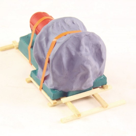 Ladegueter Bauer 01056 - Cable Winch under Tarpulin - Scale 1:50