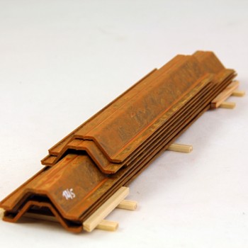 Ladegueter Bauer 01060 - U-profile Sheet Pile Wall on Transport Frame - Scale 1:50