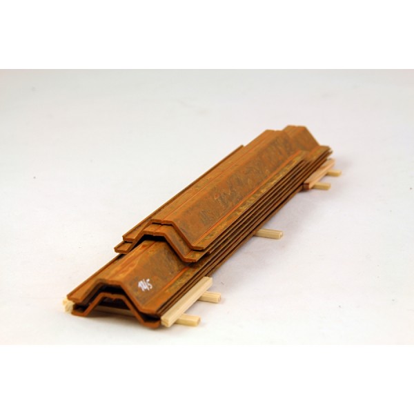 Ladegueter Bauer 01060 - U-profile Sheet Pile Wall on Transport Frame - Scale 1:50