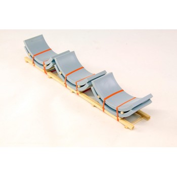 Ladegueter Bauer 01065 - Tube Pieces Tübbings  for Tunnel Construction on Transport Frame - Scale 1:50