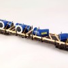 Ladegueter Bauer H01267 - 4x Pipe Moulding on 2x Transport Frames - Scale 1:87 1:50