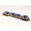 Ladegueter Bauer H01267 - 4x Pipe Moulding on 2x Transport Frames - Scale 1:87 1:50