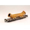 Ladegueter Bauer H01308 - Double Bend Flange Pipe on Transport Frame - Scale 1:87 1:50