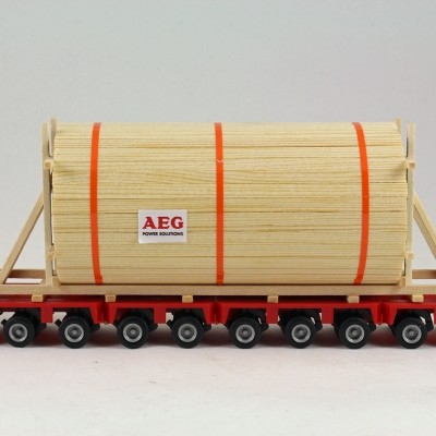 Ladegueter Bauer LKW1002 - AEG Generator in Transport Frame - Scale 1:50