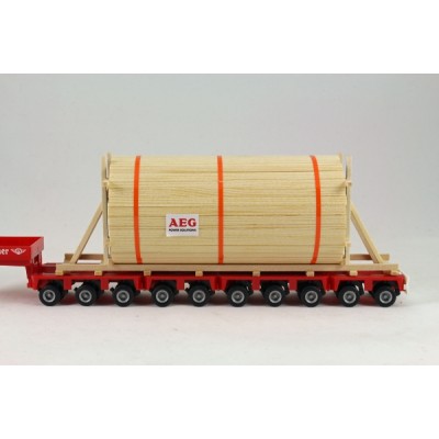 Ladegueter Bauer LKW1002 - AEG Generator in Transport Frame - Scale 1:50