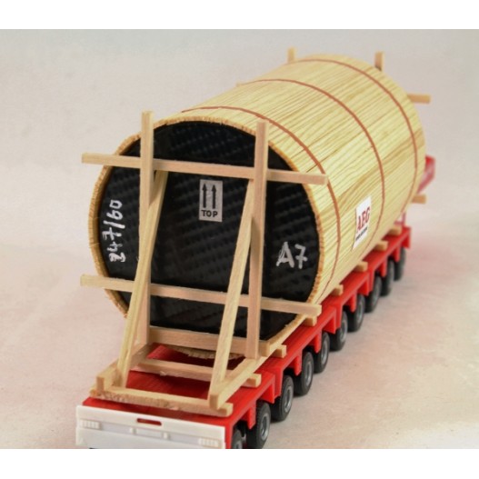 Ladegueter Bauer LKW1002 - AEG Generator in Transport Frame - Scale 1:50