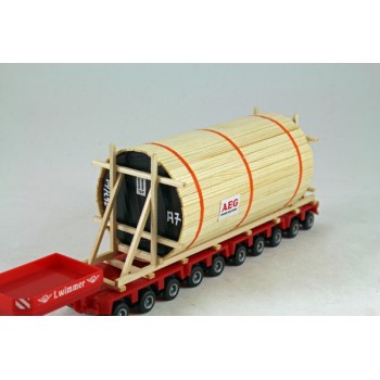 Ladegueter Bauer LKW1002 - AEG Generator in Transport Frame - Scale 1:50