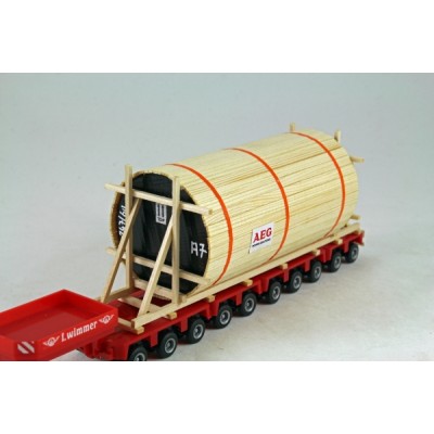 Ladegueter Bauer LKW1002 - AEG Generator in Transport Frame - Scale 1:50