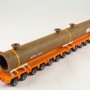 Ladegueter Bauer LKW1005 - Long Flange Tube with 4 Connectors on Transport Frame - Scale 1:50
