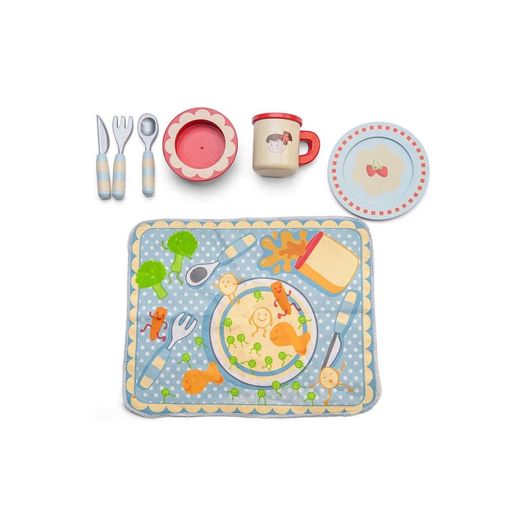 Le Toy Van Honeybake Dinner Set Wooden