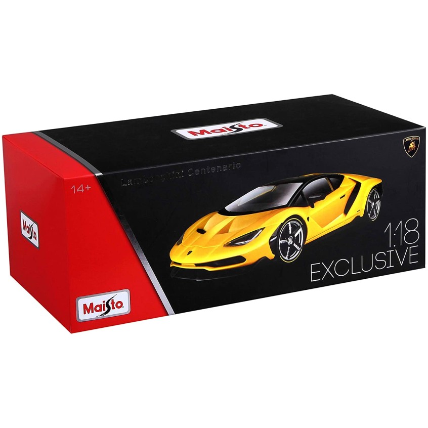 Maisto - Lamborghini Centenario LP770-4 Yellow Exclusive Edition - Scale 1:18