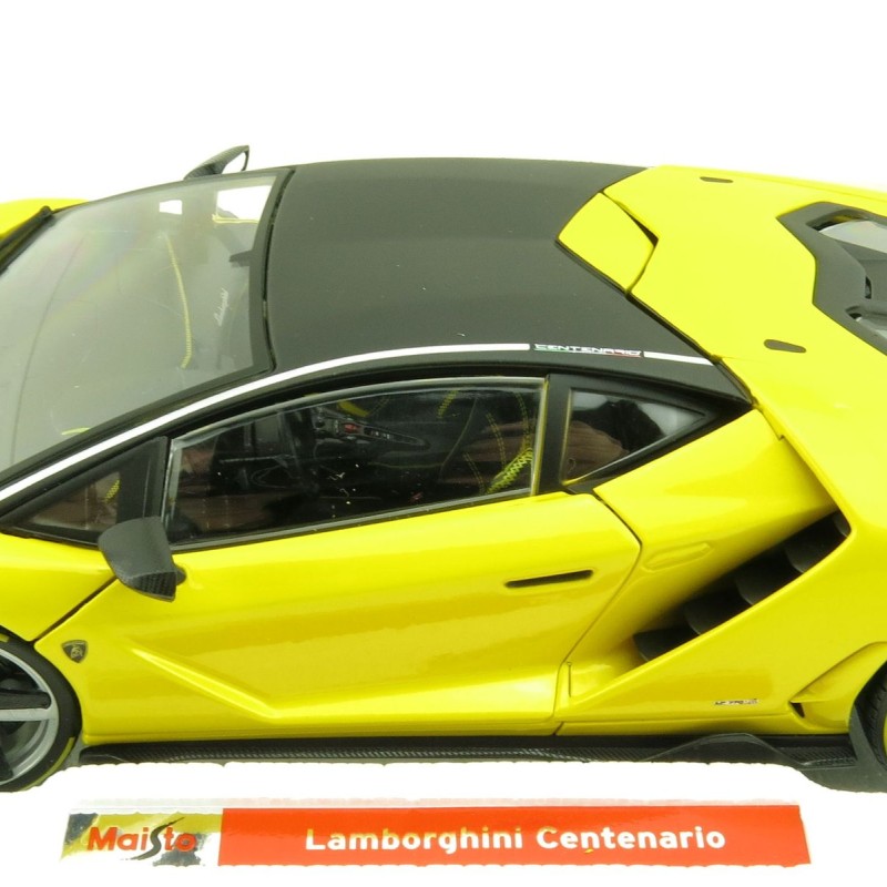 Maisto - Lamborghini Centenario LP770-4 Yellow Exclusive Edition - Scale 1:18