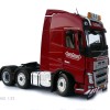 Marge Models 1811-03-01 - Volvo FH16 6x2 Truck Prime Mover Red Nooteboom - Scale 1:32
