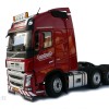 Marge Models 1811-03-01 - Volvo FH16 6x2 Truck Prime Mover Red Nooteboom - Scale 1:32