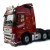 Marge Models 1811-03-01 - Volvo FH16 6x2 Truck Prime Mover Red Nooteboom - Scale 1:32