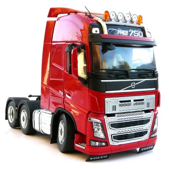 Marge Models 1811-03 - Volvo FH16 6x2 Truck Prime Mover Red - Scale 1:32