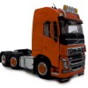 Marge Models 1811-05 - Volvo FH16 6x2 Truck Prime Mover Orange - Scale 1:32