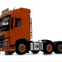 Marge Models 1811-05 - Volvo FH16 6x2 Truck Prime Mover Orange - Scale 1:32