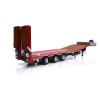 Marge Models 1812-01 - Nooteboom MCOS 48-03 Red Low Loader Trailer with Wood Panels - Scale 1:32