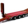 Marge Models 1812-01 - Nooteboom MCOS 48-03 Red Low Loader Trailer with Wood Panels - Scale 1:32