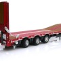 Marge Models 1812-01 - Nooteboom MCOS 48-03 Red Low Loader Trailer with Wood Panels - Scale 1:32