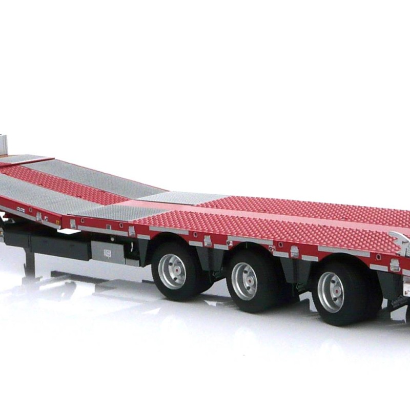 Marge Models 1813-01 - Nooteboom MCOS 48-03 Red Trailer with Metal Grid - Scale 1:32