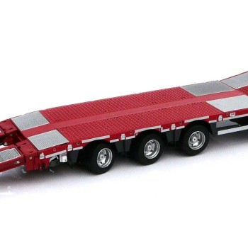 Marge Models 1813-01 - Nooteboom MCOS 48-03 Red Trailer with Metal Grid - Scale 1:32