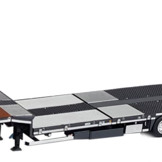 Marge Models 1813-02 - Nooteboom MCOS 48-03 Anthracite Low Loader Trailer with Metal Grid - Scale 1:32