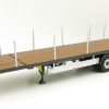 Marge Models 1901-02 - Pacton Flattop Trailer Anthracite - Scale 1:32