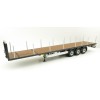 Marge Models 1901-02 - Pacton Flattop Trailer Anthracite - Scale 1:32