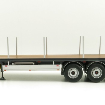 Marge Models 1901-02 - Pacton Flattop Trailer Anthracite - Scale 1:32