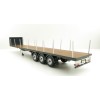 Marge Models 1901-02 - Pacton Flattop Trailer Anthracite - Scale 1:32