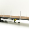 Marge Models 1901-02 - Pacton Flattop Trailer Anthracite - Scale 1:32