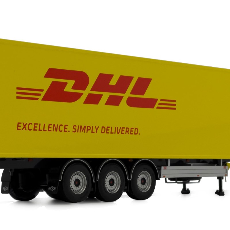 Marge Models 1904-02-01 - Pacton Box Trailer DHL Design - Scale 1:32