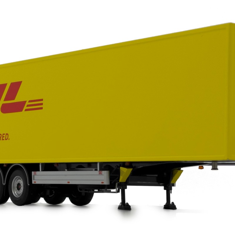 Marge Models 1904-02-01 - Pacton Box Trailer DHL Design - Scale 1:32