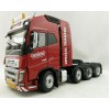 Marge Models 1915-02-01 - Volvo FH16 8x4 Red Truck Prime Mover Nooteboom - Scale 1:32