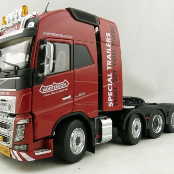 Marge Models 1915-02-01 - Volvo FH16 8x4 Red Truck Prime Mover Nooteboom - Scale 1:32