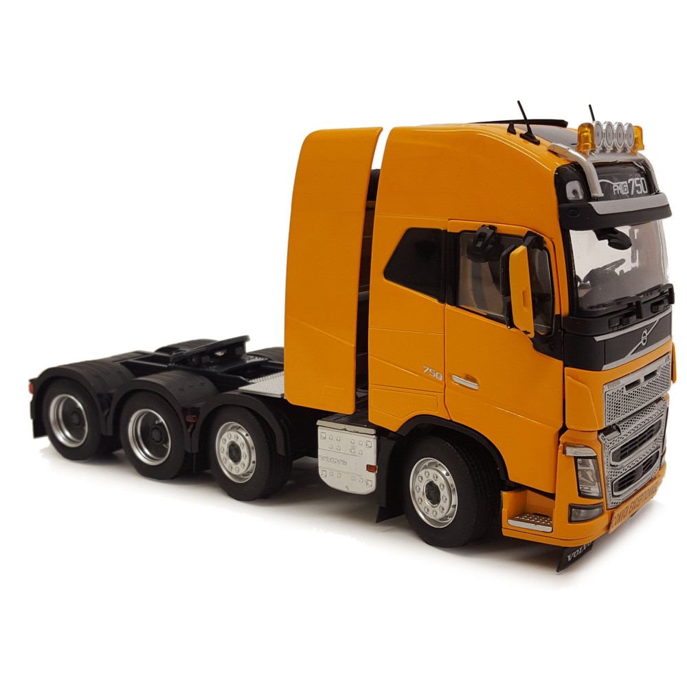 Marge Models 1915-03 - Volvo FH16 8x4 Truck Prime Mover Yellow - Scale 1:32